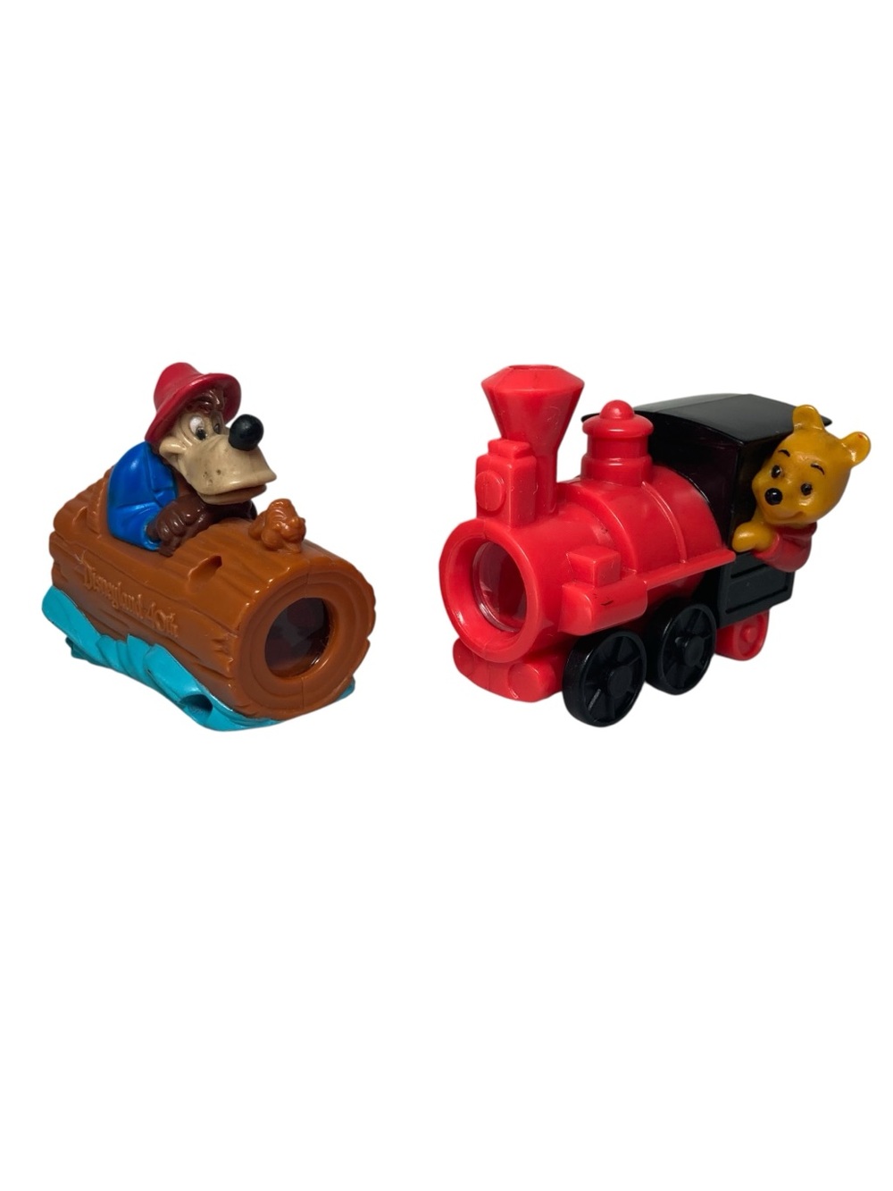 Set - VTG Disneyland Viewfinder Toy Br'er Bear Pooh Thunder Splash Mountain 40th